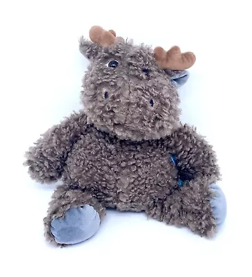 Curly Q Moose Plush Stuffed Animal  14 Inch By Manhattan Toy Company • $13.49
