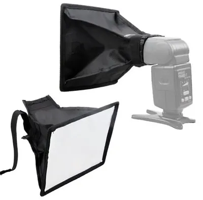 Canon Eos 550ex 320ex External Flash Softbox Speaker Compatible Reflector • £14.35