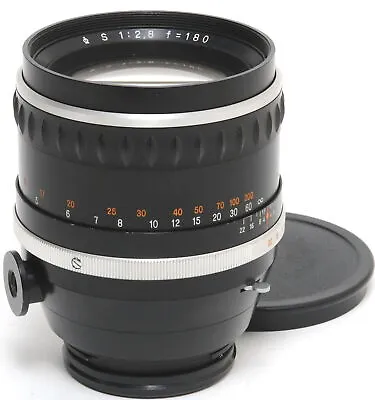 Zeiss From Jena S 2.8/180mm Lens For Pentacon Six Kiev 60 Exakta 66 NOTTESTED • $273.67