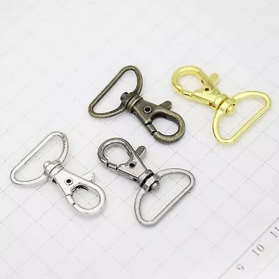 Lobster Claw Clasps Swivel Snap Hook Choose Color Size & Quantities USA SOLD  • $50.99