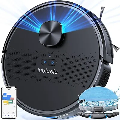 Lubluelu SL61 WIFI Robot Vacuum Cleaner And Mop 4000Pa LiDAR Navigation Mapping • $287