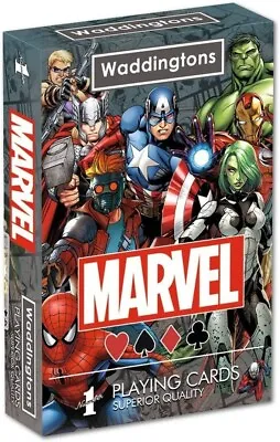 Waddingtons MARVEL ~ Universe Comic Number 1 Superior Quality Playing Cards • £4.79