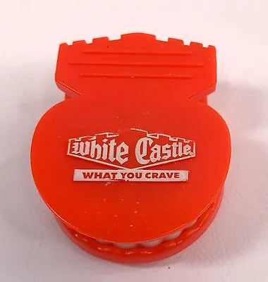 White Castle Teeth Refrigerator Magnet Clip Holder 2000 Promo Vintage • $26.99