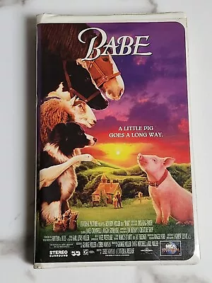 Babe (VHS 1995) Clamshell MCA Universal Pig James Cromwell Jim Henson Tested • $7