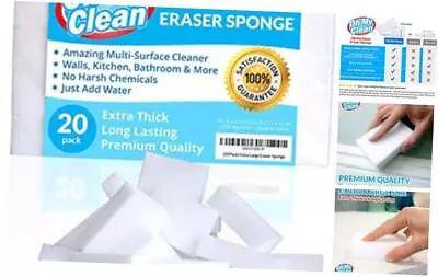 (Pack) Extra Large Eraser Sponge - Extra Thick Long Lasting Premium 20 • $23.81