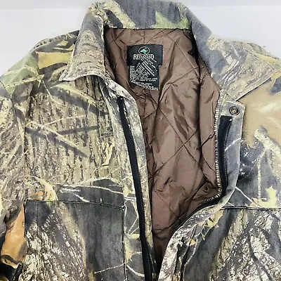 Mossy Oak Break-Up Camo Insulated Coveralls Men’s Sz M Quilt Lined Redhead • $64.95