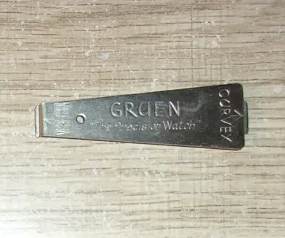 Vintage Watch Case Opener Gruen The Precision Watch Curvex & Very Thin • $25.19