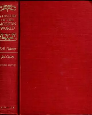 A History Of The Modern World Book Palmer 2nd Ed. Rev. 1960 • $13.50