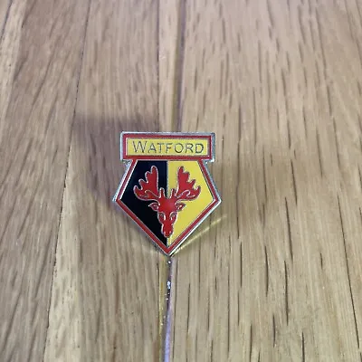 WATFORD Football Club Enamel /Metal Pin Badge Brand New Price Includes Postage • £4.49