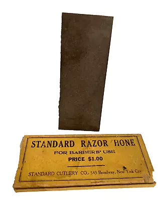 Vintage Razor Hone Standard Cutlery Co. Original Box Barber • $10.99