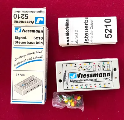 Viessmann H.O. #5210 Color Light Signal Control For DCC & Märklin • $39