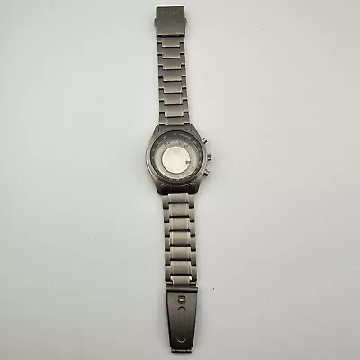 Seiko Titanium Chronograph Men Watch 100M 7T62-0FC0 - CASE & BAND ONLY • $19.99