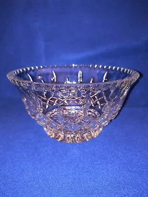Gorham Crystal King Edward Bowl Blown Glass Footed Bowl Germany • $60