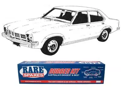 Body Rubber Kit Torana LH LX Sedan Black • $1599.95