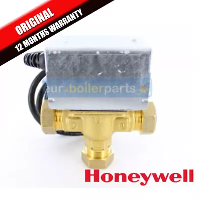  3 PORT MID POSITION VALVE 22mm ORIGINAL HONEYWELL V4073A1039 BRAND NEW • £136