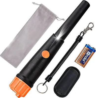 Metal Detector Pinpointer - SUNPOW IP68 Waterproof Handheld Pin Pointer Wand... • £53.21