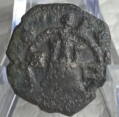 Authentic 1680-1701 Coin Spanish Empire 342 Years Old 2 Maravedis Rare Coins • $24