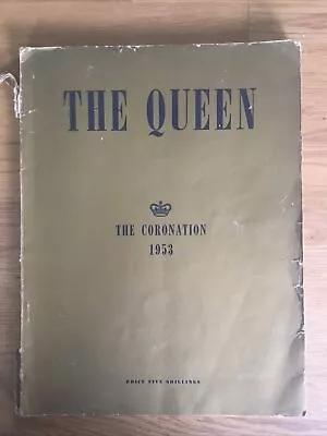 The Queen The Coronation 1953 Souvenir Programme Book Original • £25