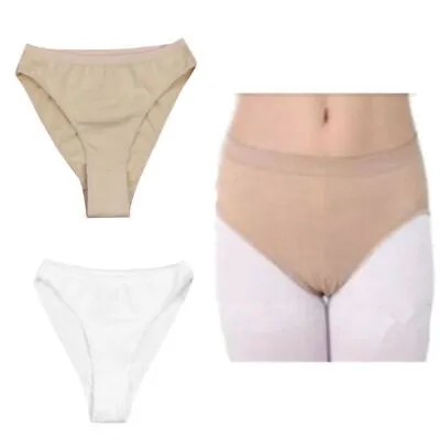 Kid Girl Ballet Dance Underwear High Cut Briefs Panties Knickers Gymnastics Wear • £4.66
