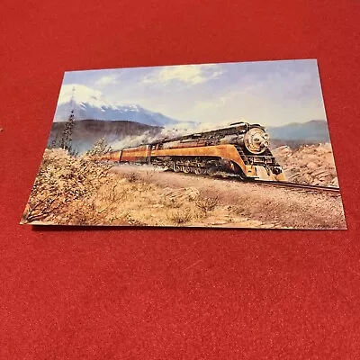 Vintage Railroad Christmas Card - Shasta Daylight - Paul Gribble • £1.50