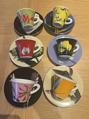 Illy Espresso Cups And Saucers Poi Di Spiego Francis Francis  • £140