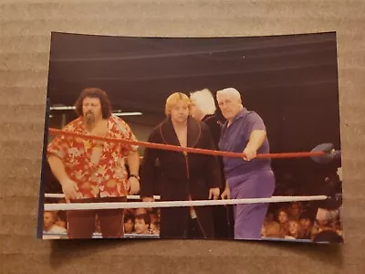 Lou Albano & Fred Blassie Original Vintage Wrestling Photo Wwf Wwe Wcw Ecw • $23.96