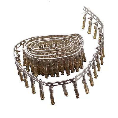 100pcs Female Pin Dupont Connector Gold Plated 2.54mm Pitch • $3.65