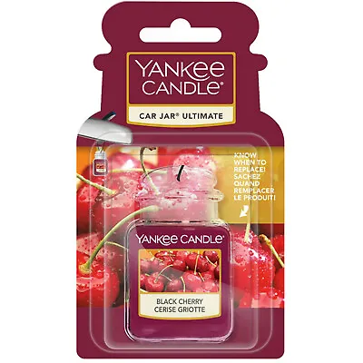 YANKEE CANDLE Ultimate Car Jar Air Freshener Hanging Cardboard *CHOOSE ITEM* • £6.95