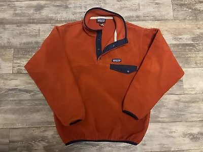 Patagonia Burnt Orange  Snap T Fleece Sweater Men’s Small • $9.99