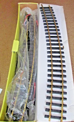 $132.50 • Buy Aristo-Craft Trains  G Scale Brass Curved X-WIDE Track  12 Pcs