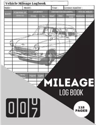 Smudge Roys Mileage Log Book (Paperback) • $13.94