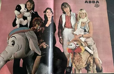 ABBA Poster From Jackie Magazine 1978 Ex Condition  • £1.65