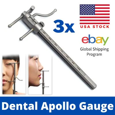 Dental VDO Gauge Ruler Premium Grade Venus Apollo Gauge Orthodontics Gauges • $186