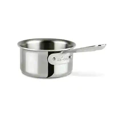 All-clad D3 Stainless Steel 1 Qt Open Sauce Pan • $69.99