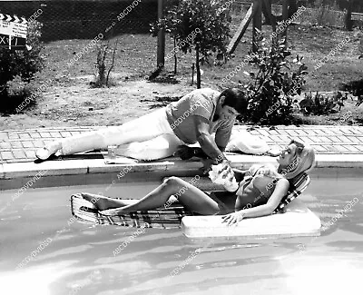 Crp-6907 1970 Joe Namath Gorgeous Meredith MacRae Sunbathing In Bikini Film Nor • $11.99