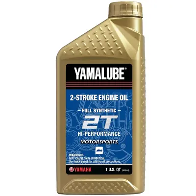 New Yamaha Yamalube 2T HI Performance 2-Stroke Oil LUB2STRK2T12 • $15.99