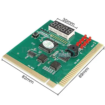 PC Motherboard Analysis Diagnostic Card 4Digit LED PCI/ISA POST Code Analyzer • $10.70