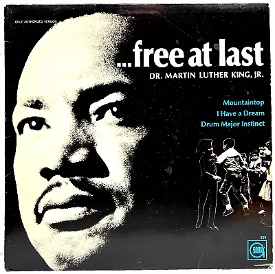 Free At Last Martin Luther King Jr. 1968 Vinyl Gordy Records 1st Press • $26.39