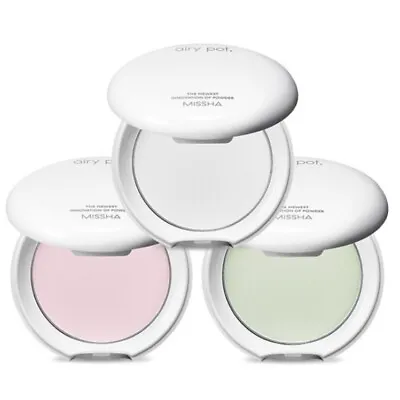 MISSHA Airy Pot Pact 5g Face Powder Pressed Powder Sebum Powder Korean Cosmetics • $17.96