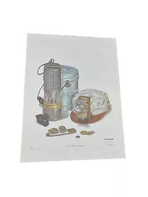 C. Don Ensor - Coal Miner’s Gear - Art Print - Signed - 250/500 (W) • $290