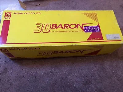 Kalt Baron 30 Helicopter New In Box • £500