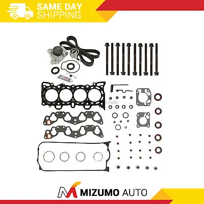 Head Gasket Set MLS Timing Belt Kit Fit 92-95 Honda Civic VTEC 1.6 D16Z6 • $99.95