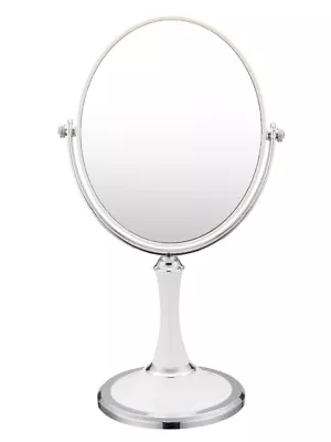 Double Sided Swivel Vanity Mirror With 3 X MagnificationTabletop Makeup Mirror  • $12.99