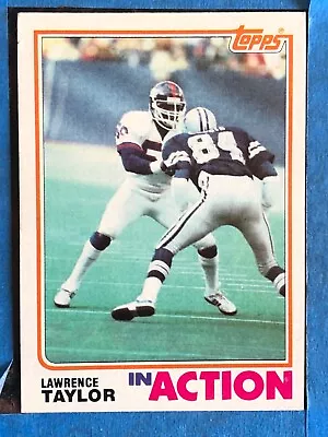 1982 Topps - #435 Lawrence Taylor (RC) • $0.99