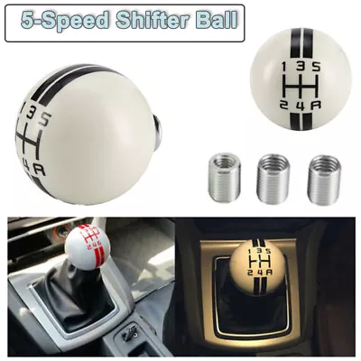 5 Speed Manual Gear Shift Knob Shifter Boot Lever Fits Ford Shelby Mustang GT500 • $16.76