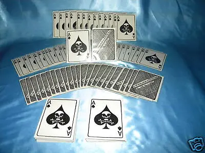 25 Vietnam  War Ace Of Spades  Death Cards + 25 Sleeves Same Day Shipping • $37.95