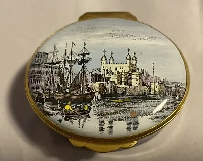 $29.95 • Buy Vintage Crummles & Co England Trinket Box Castle In The Background