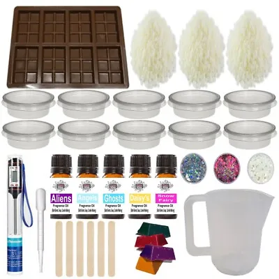 £35 • Buy Wax Melt Kit - Huge Learner Fragrance Oil Starter Candle Making - Kit 9 Perfume