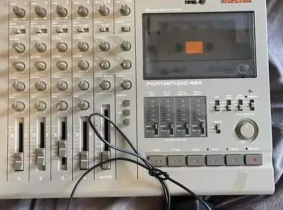 Tascam Portastudio 424 Mki 4 Track Cassette Tape Recorder • $360