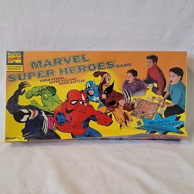 Marvel Comics Super Heroes Game Pressman 4441 Sealed Box Damage 1992 • $59.96